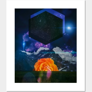 Hexagon Space Posters and Art